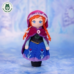 Scandinavian Princess amigurumi pattern by Co Tam Crafts