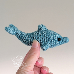 Gemma the dolphin amigurumi pattern by LikeALigerCrochet