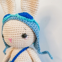 Ace the Little Aviator Bunny amigurumi pattern by EmmaS Dolls