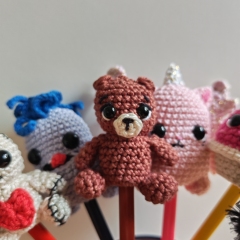 Bruno the Mini Bear amigurumi by EmmaS Dolls