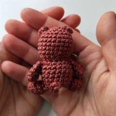 Bruno the Mini Bear amigurumi pattern by EmmaS Dolls