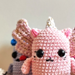 Caticorn Crochet Pattern amigurumi by EmmaS Dolls