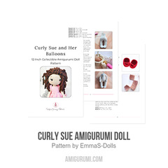 Curly Sue Amigurumi Doll amigurumi pattern by EmmaS Dolls