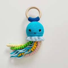 Kai Octopus Ring Rattle Pattern amigurumi pattern by EmmaS Dolls