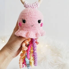 Kai Octopus Ring Rattle Pattern amigurumi by EmmaS Dolls