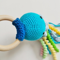 Kai Octopus Ring Rattle Pattern amigurumi pattern by EmmaS Dolls