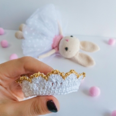 Lola the Princess Bunny amigurumi by EmmaS Dolls