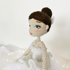 Prima Ballerina Crochet Pattern amigurumi pattern by EmmaS Dolls