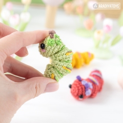 Caterpillar ('Mini Kingdom') amigurumi pattern by AradiyaToys