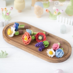 Flower Field SE ('Mini Kingdom') amigurumi pattern by AradiyaToys