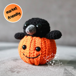 PIP & Rusty the crow & the pumpkin