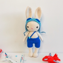 Ace the Little Aviator Bunny