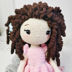 Curly Sue Amigurumi Doll