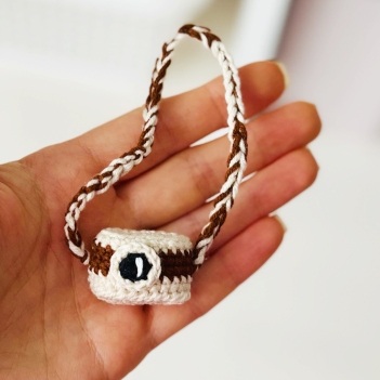 Doll Camera amigurumi pattern by Fluffy Tummy