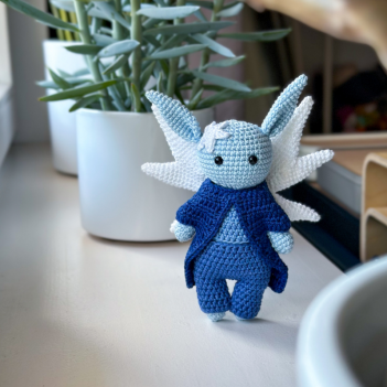 Winter Pixie amigurumi pattern by Pracownia Blask