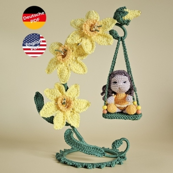 Flower Children - Nelly Daffodil  amigurumi pattern by SaphirhaseDesign