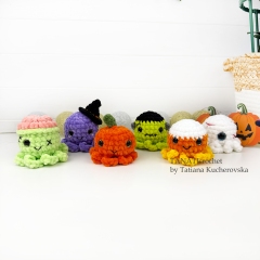 Halloween Octopus amigurumi pattern by TANATIcrochet