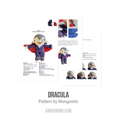 DRACULA amigurumi pattern by Mongoreto