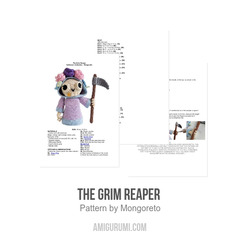 The Grim Reaper amigurumi pattern by Mongoreto