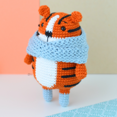 Ruby the Tiger amigurumi pattern by Elisas Crochet