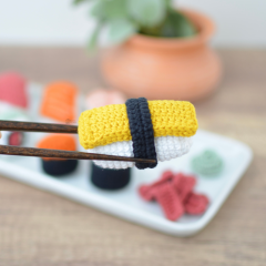 Sushi Play Food Set amigurumi pattern by Elisas Crochet