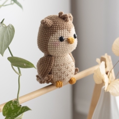 Coraline, the owl amigurumi by GatoFio