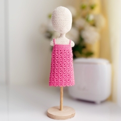 Coral dresses amigurumi pattern by Fluffy Tummy