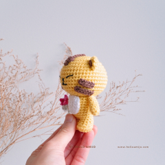 Floral Tiger Crochet Pattern amigurumi pattern by Hello Amijo