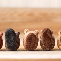 Beaver Egg amigurumi pattern by Jen Hayes Creations
