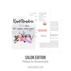 Salon Edition amigurumi pattern by Knotmonster