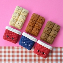 Charlie the Chocolate Bar amigurumi pattern by Audrey Lilian Crochet