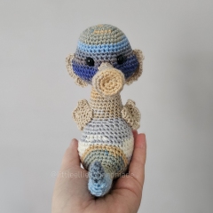 Strudel the Seahorse amigurumi by LittleEllies_Handmade