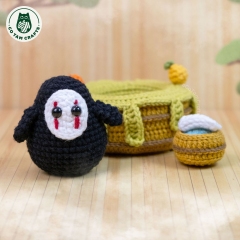 No Face In Bathtub amigurumi pattern by Co Tam Crafts