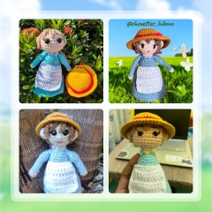 Cursed Hatter amigurumi pattern by Co Tam Crafts