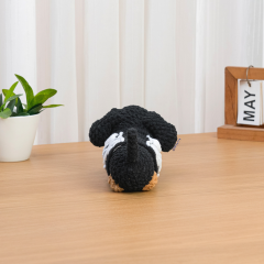 Spooky Skull Dachshund  amigurumi pattern by The Loop Story