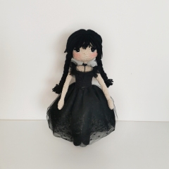 Gothic Girl Amigurumi Doll Pattern amigurumi pattern by EmmaS Dolls