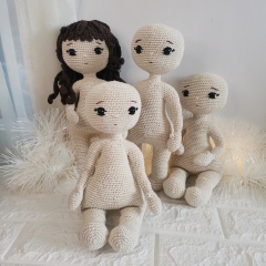 Seamless Amigurumi Doll Base amigurumi by EmmaS Dolls