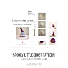 Spooky Little Ghost Pattern amigurumi pattern by EmmaS Dolls