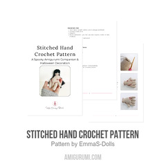 Stitched Hand Crochet Pattern amigurumi pattern by EmmaS Dolls