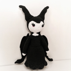The Dark Fairy Doll Pattern amigurumi by EmmaS Dolls
