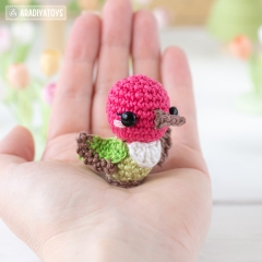 Hummingbird ('Mini Kingdom') amigurumi pattern by AradiyaToys