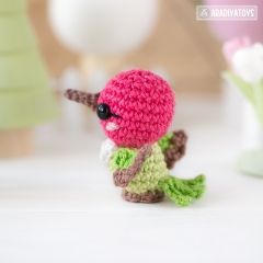 Hummingbird ('Mini Kingdom') amigurumi pattern by AradiyaToys
