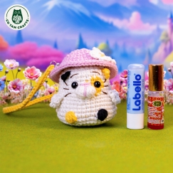Calico Cat Lip Balm Holder