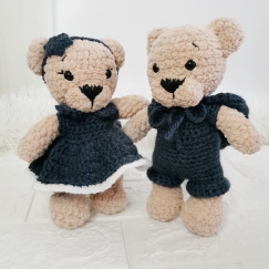 Plush Teddy Bear Duo 2in1 Bundle
