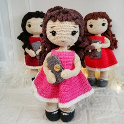 Schoolgirl Doll Crochet Pattern