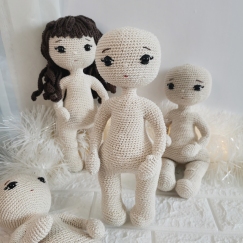 Seamless Amigurumi Doll Base