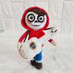 Skeleton Rocker Boy Crochet Pattern