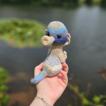 Strudel the Seahorse amigurumi pattern by LittleEllies_Handmade