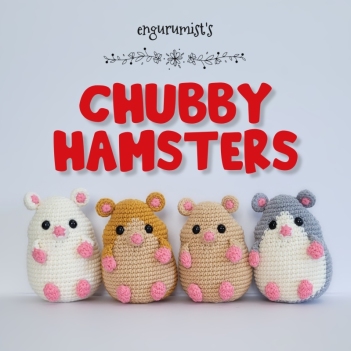 Chubby Hamsters amigurumi pattern by engurumist