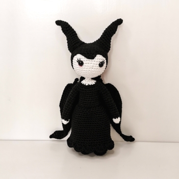 The Dark Fairy Doll Pattern amigurumi pattern by EmmaS Dolls